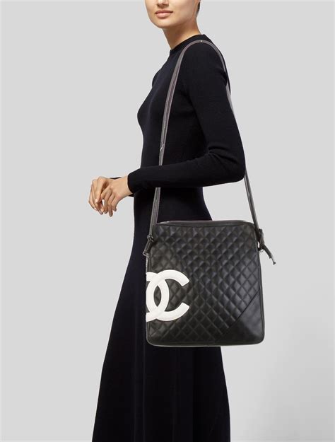 chanel cambon messenger bag